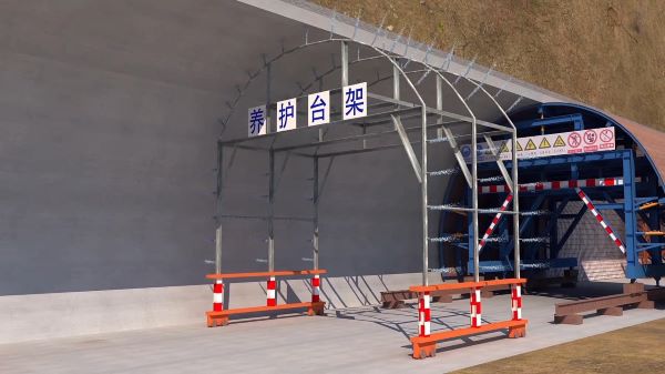 富锦市隧道施工动画制作公司 - 隧道施工工艺和施工方法 - 隧道施工汇报动画视频 - bim 工程施工动画